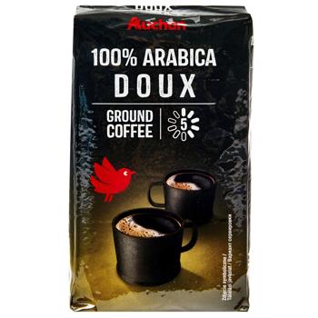 Кофе молотый Auchan Arabica Dolce 250г - купить, цены на Auchan - фото 1