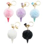 Fur Keychain Ice Cream