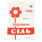 Сіль АРТЕМСІЛЬ Йодована, харчова, камяна / 1кг