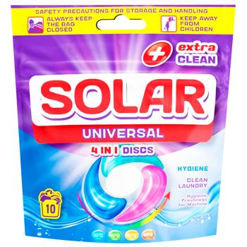 Капсули для прання Solar Universal 10шт - купити, ціни на Ідеал - фото 1