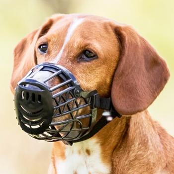 Trixie Plastic Black Muzzle for Dogs L 32cm - buy, prices for MasterZoo - photo 2