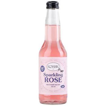 Konyk Sparkling Rose Carbonated Apple Nectar 0.33l - buy, prices for Epicentr FOOD - photo 1