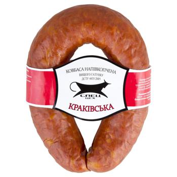 Spets Tsekh Krakivska Semi-Smoked Sausage High Grade - buy, prices for COSMOS - photo 1