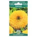 Golden Garden Teddy Bear Decorative Sunflower Flower Seeds 1.5g