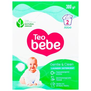 Пральний порошок для дитячого одягу Teo Bebe Gentle&Clean Алое 400г - купити, ціни на КОСМОС - фото 2