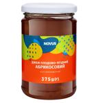 Джем Novus абрикосовый 375г