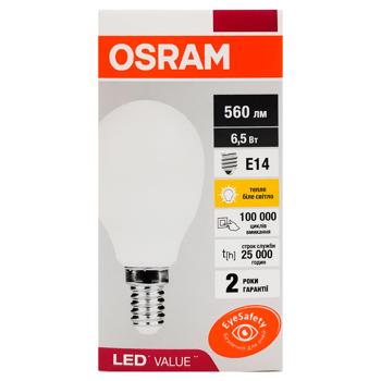 Osram LED Lamp LVCLP60 E14 3000К