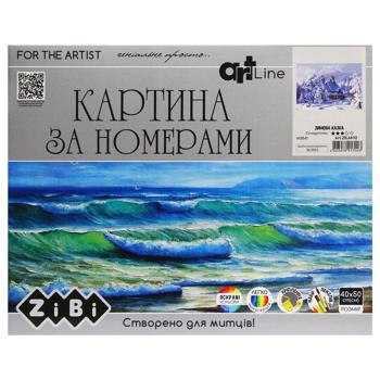 Картина за номерами ART Line Зимова казка 40*50 - купити, ціни на ULTRAMARKET - фото 2