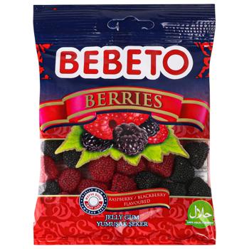 Конфеты Bebeto Ягоды жевательные 70г - купить, цены на Эпицентр FOOD - фото 1