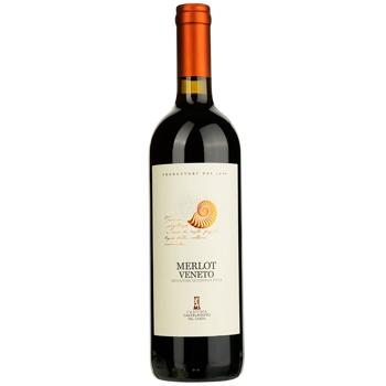 Cantina Castelnuovo del Garda Merlot IGT Red Dry Wine 12% 0.75l - buy, prices for WINETIME - photo 1