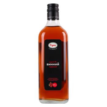 Runa Elite Red Wine Winegar 6% 0.5l - buy, prices for Supermarket "Kharkiv" - photo 1