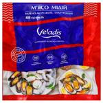 Мясо мидий Veladis глазированное варено-мороженное 400г