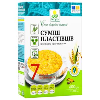 Terra 7 Cereals Mix 600g - buy, prices for Supermarket "Kharkiv" - photo 3