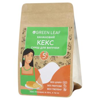 Смесь для выпечки Green Leaf Банановый кекс 300г - купить, цены на КОСМОС - фото 1