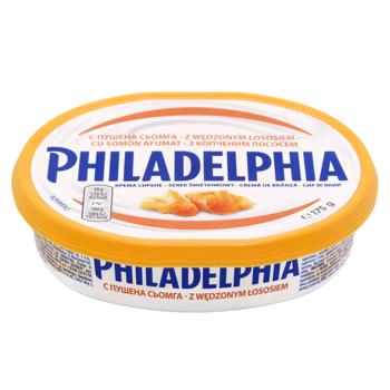 Крем-сыр Philadelphia с копченым лососем 175г - купить, цены на - фото 2
