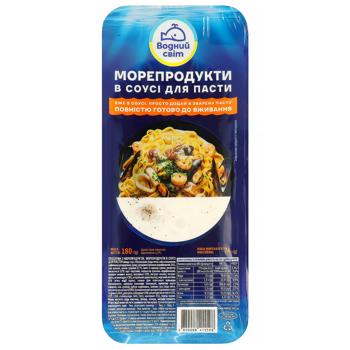 Vodnyi Mir Seafood in Pasta Sauce 180g - buy, prices for COSMOS - photo 1