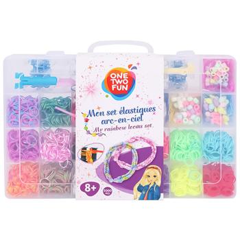 One Two Fun My Rainbow Looms Set 5000pcs