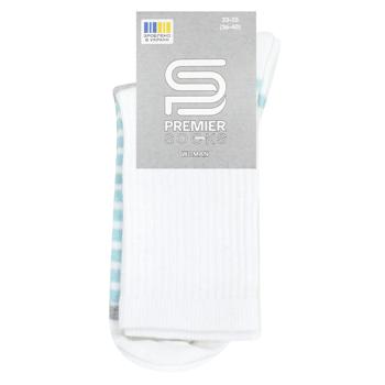 Шкарпетки Premier Socks Економ жіночі високі спортивні р.23-25 - купити, ціни на NOVUS - фото 4