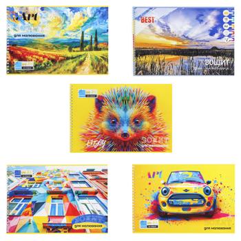 Альбом Тетрада для рисования А4 16 листов - купить, цены на Auchan - фото 1