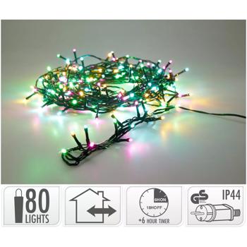 Koopman Electric Garland 80 LED 9m Multicolor - buy, prices for - photo 2