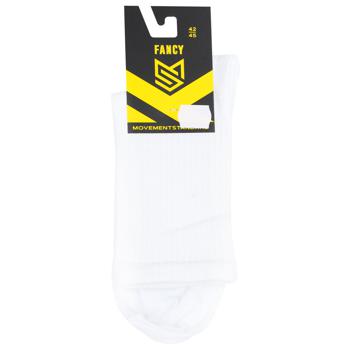 MS Fancy White Socks 42-45s - buy, prices for MegaMarket - photo 1