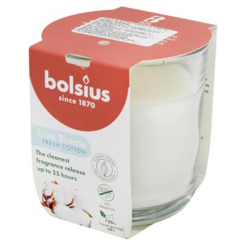 Bolsius Fresh Cotton Scented Candle 80х73mm - buy, prices for NOVUS - photo 1
