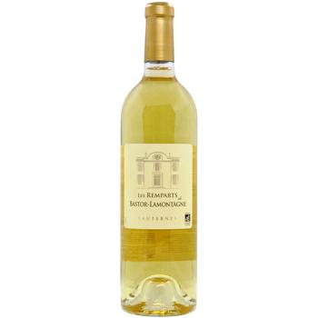 Les Remparts De Bastor 2022 Sweet White Wine 13.5% 0.75l - buy, prices for MegaMarket - photo 1