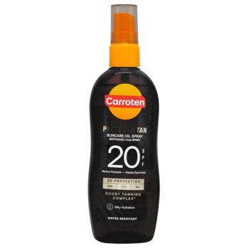 Олія-спрей Carroten для засмаги SPF20 150мл - купити, ціни на КОСМОС - фото 1