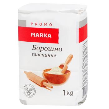 Борошно пшеничне Marka Promo вищий сорт 1кг - купити, ціни на NOVUS - фото 1