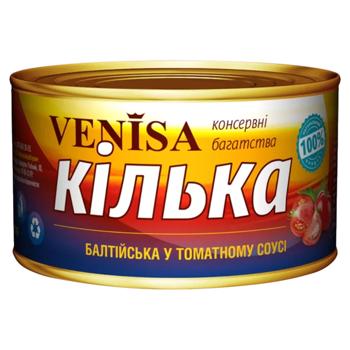 Рыба Venisa балтийская в томатном соусе 240г - купить, цены на Чудо Маркет - фото 1