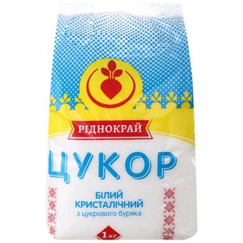 Цукор Ріднокрай ТМ 1 кг - купити, ціни на Епіцентр FOOD - фото 1