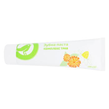 Auchan Herb Complex Toothpaste 130g - buy, prices for Auchan - photo 1