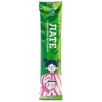Smakuyte Latte with Pistachio Flavor Coffee Drink 35g - buy, prices for COSMOS - photo 1