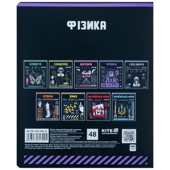 Тетрадь предметная Kite Cyber Физика в клетку 48 листов - купить, цены на Auchan - фото 2