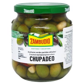 Оливки Carolina Chupadeo Partida 350 г (Іспанія) - купити, ціни на КОСМОС - фото 1