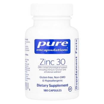 Цинка пиколинат Pure Encapsulations 30мг 180 капсул - купить, цены на Biotus - фото 1