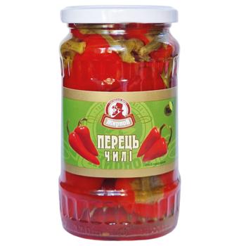 Zhyrnov Marinated Chili Peppers 350g - buy, prices for Chudo Market - photo 1