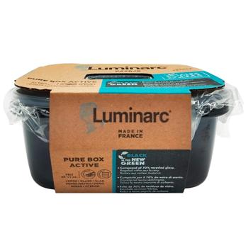 Luminarc Pure Boх Active Black V1474 Square Container 760ml - buy, prices for - photo 3
