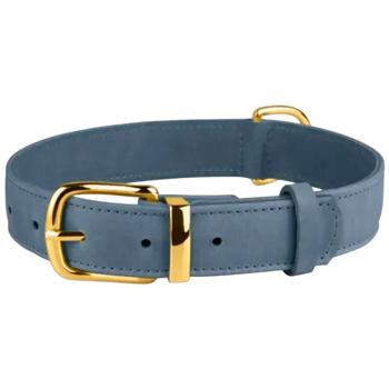 Barksi BronzeDog Crazy шкіряний нашийник для собак XXS - сірий - купити, ціни на MasterZoo - фото 1