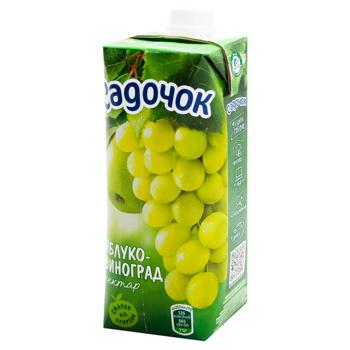 Нектар Садочок яблочно-виноградный 0,5л - купить, цены на Идеал - фото 1