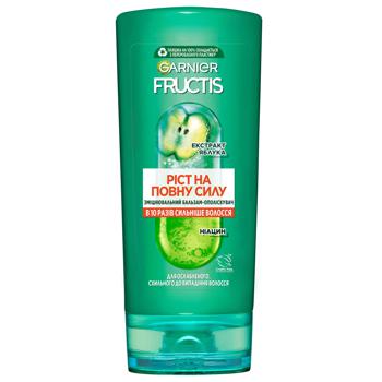 Бальзам-ополаскиватель Garnier Fructis Рост во всю силу для волос склонных к выпадению 200мл - купить, цены на Auchan - фото 1