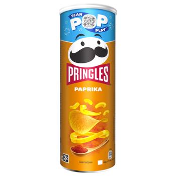 Чипсы Pringles Паприка 165г - купить, цены на Эпицентр FOOD - фото 1