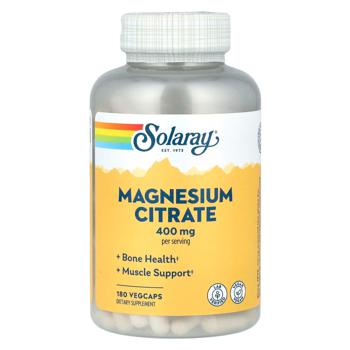 Solaray Magnesium Citrate 400mg 180 capsules - buy, prices for Biotus - photo 1