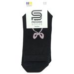 Носки Premier Socks женские классические с бантиком р.23-25 черный
