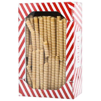 Delicia Waffles Tubes with Taste of Baked Milk 1.3kg - buy, prices for METRO - photo 4