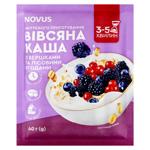 Каша вівсяна Novus з вершками та лісовими ягодами 40г