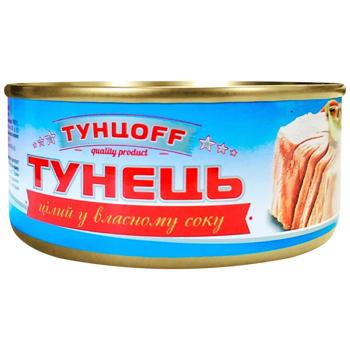 Тунцoff Salad Tuna in its Own Juice 150g - buy, prices for Torba - photo 1