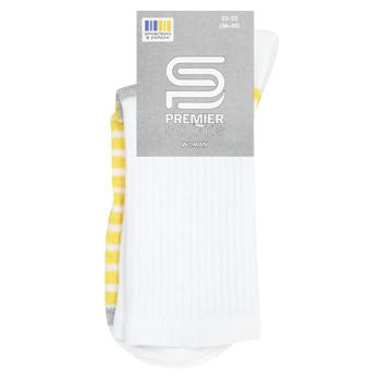 Носки Premier Socks Эконом женские высокие спортивные р.23-25 - купить, цены на NOVUS - фото 5