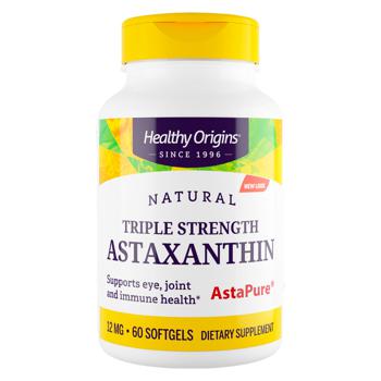 Healthy Origins Astaxanthin 12mg 60 softgels - buy, prices for Biotus - photo 1