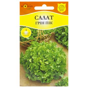 Bahatyy Vrozhay Green Peak Salad Seeds 0.5g - buy, prices for COSMOS - photo 1